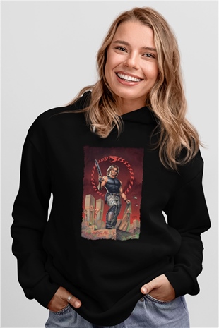 Escape from New York Siyah Unisex Hoodie