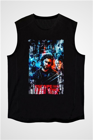 Escape from New York Siyah Unisex  Kolsuz Tişört