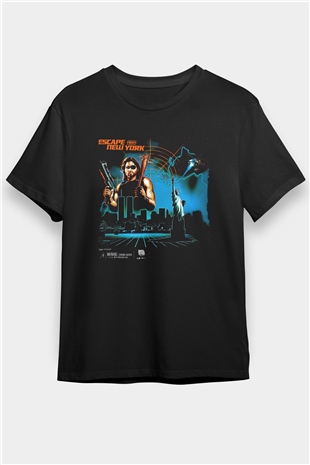 Escape from New York Siyah Unisex Tişört