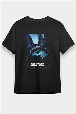 Escape from New York Siyah Unisex Tişört