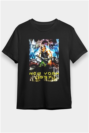 Escape from New York Siyah Unisex Tişört