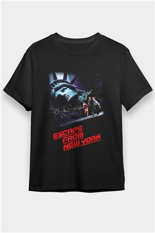 Escape from New York Siyah Unisex Tişört