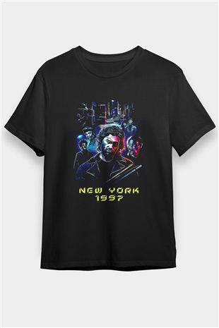 Escape from New York Siyah Unisex Tişört