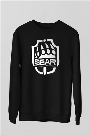 Escape From Tarkov Baskılı Unisex Siyah Sweatshirt