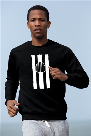 Escape From Tarkov Baskılı Unisex Siyah Sweatshirt