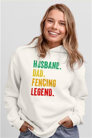 Eskrim Baskılı Unisex Ekru Hoodie