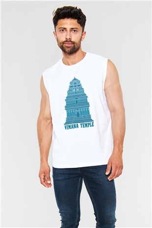 Etnolog Beyaz Unisex Kolsuz Tişört