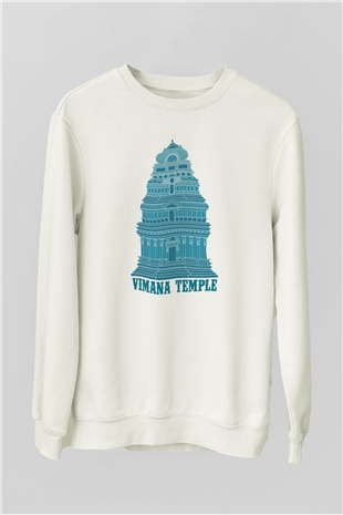 Etnolog Beyaz Unisex Sweatshirt