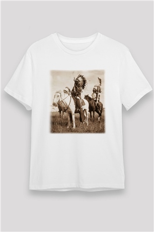 Etnolog Beyaz Unisex Tişört T-Shirt - TişörtFabrikası