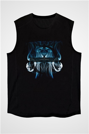 Evanescence Baskılı Unisex Siyah Kolsuz Tişört