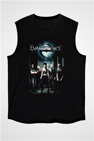 Evanescence Siyah Unisex Kolsuz Tişört
