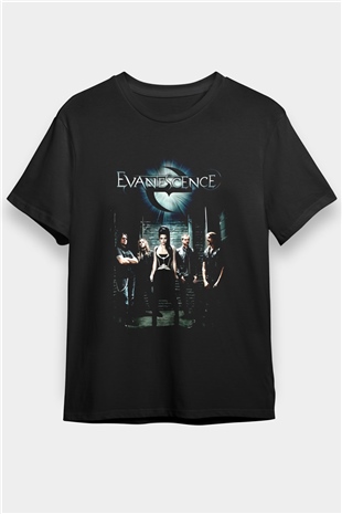 Evanescence Siyah Unisex Tişört T-Shirt - TişörtFabrikası