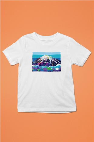 Everest Beyaz Unisex Çocuk Tişört