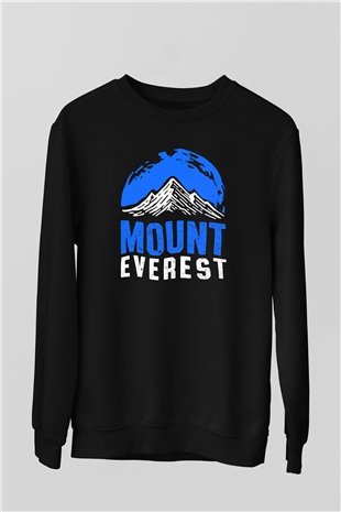 Everest Siyah Unisex Sweatshirt