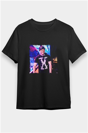 Excision Baskılı Unisex Siyah Tişört
