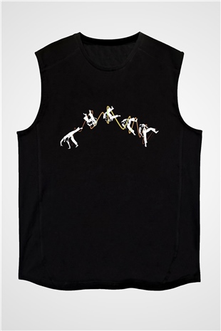 Excision Siyah Unisex Kolsuz Tişört