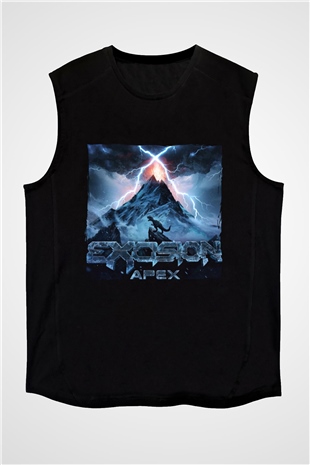 Excision Siyah Unisex Kolsuz Tişört