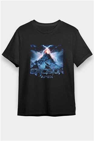 Excision Siyah Unisex Tişört T-Shirt - TişörtFabrikası