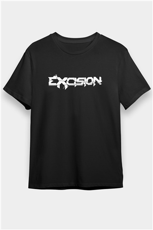 Excision Siyah Unisex Tişört T-Shirt - TişörtFabrikası