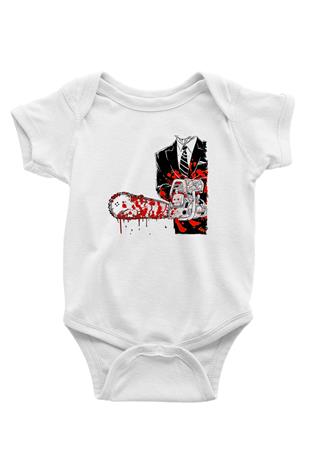 Exhumed Baskılı Beyaz Unisex Bebek Body - Zıbın