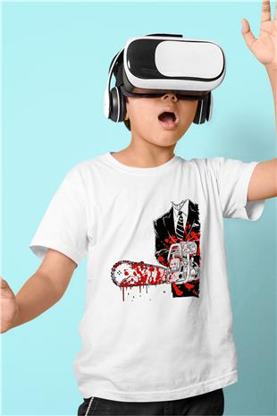 Exhumed Baskılı Beyaz Unisex Beyaz Çocuk Tişört - Tshirt