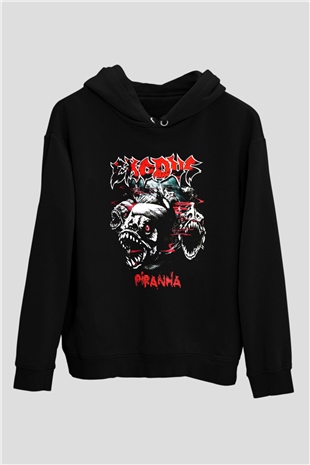 Exodus Siyah Unisex Hoodie