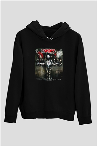 Exodus Siyah Unisex Hoodie