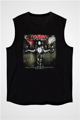 Exodus Siyah Unisex Kolsuz Tişört