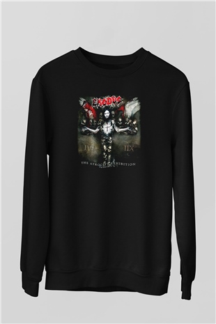 Exodus Siyah Unisex Sweatshirt