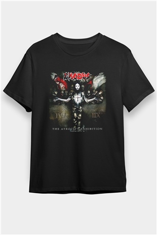 Exodus Siyah Unisex Tişört T-Shirt - TişörtFabrikası