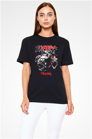 Exodus Siyah Unisex Tişört T-Shirt - TişörtFabrikası