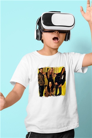 Extreme Baskılı Unisex Beyaz Çocuk Tişört