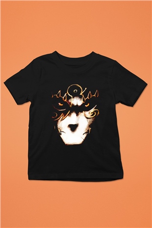 Fable Siyah Unisex Çocuk Tişört