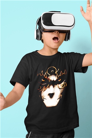 Fable Siyah Unisex Çocuk Tişört
