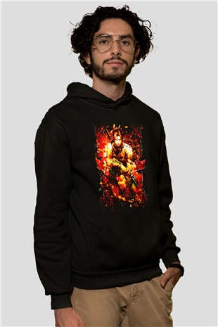 Fable Siyah Unisex Hoodie