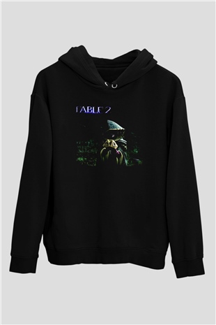 Fable Siyah Unisex Hoodie