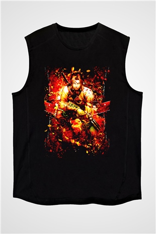 Fable Siyah Unisex Kolsuz Tişört