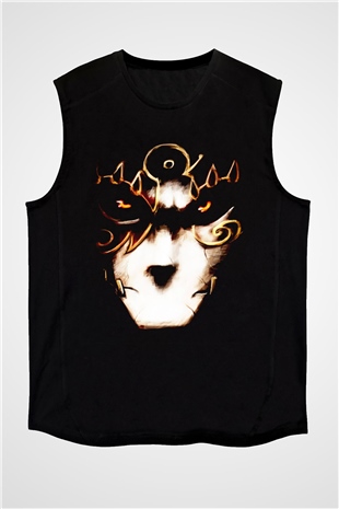 Fable Siyah Unisex Kolsuz Tişört