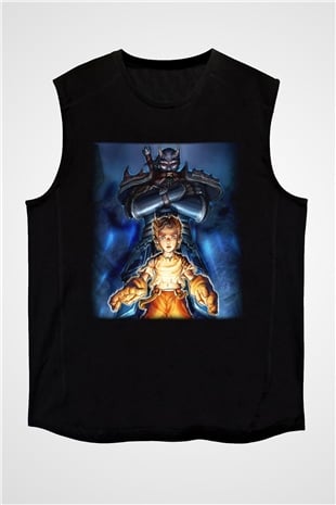 Fable Siyah Unisex Kolsuz Tişört