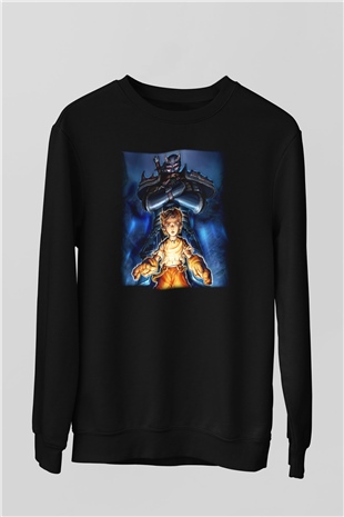 Fable Siyah Unisex Sweatshirt