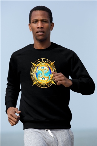Fable Siyah Unisex Sweatshirt