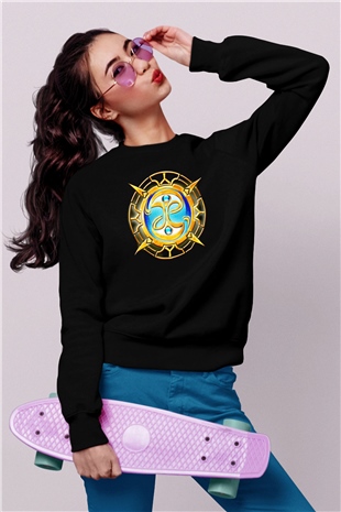 Fable Siyah Unisex Sweatshirt