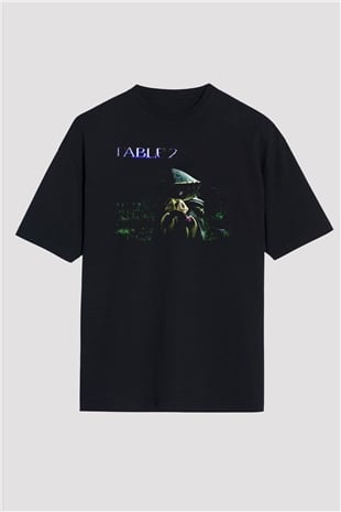 Fable Siyah Oversize Tişört Oversize T-shirt