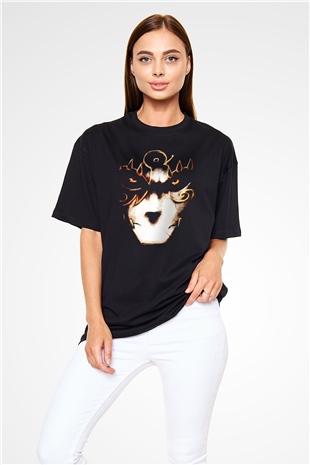 Fable Siyah Oversize Tişört Oversize T-shirt