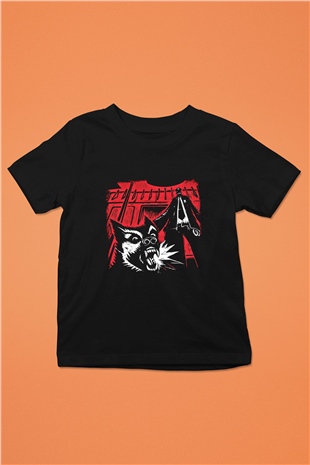 Faith No More Baskılı Unisex Siyah Çocuk Tişört