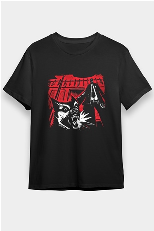 Faith No More Baskılı Unisex Siyah Tişört