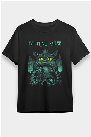 Faith No More Siyah Unisex Tişört T-Shirt - TişörtFabrikası