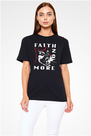 Faith No More Siyah Unisex Tişört T-Shirt - TişörtFabrikası