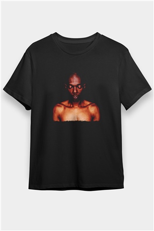 Faithless Baskılı Unisex Siyah Tişört - Tshirt