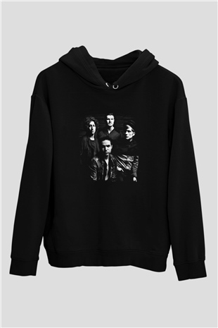 Fall Out Boy Baskılı Unisex Siyah Hoodie